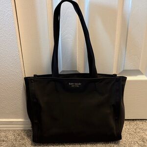 kate spade nylon Black Tote Bag